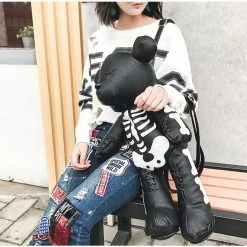 Cradle Of Goth Bear From Beyond Bag BAGS 20 Cradle Of Goth Bear From Beyond Bag BAGS