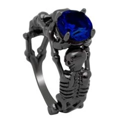 Cradle Of Goth Evil Skeletons Ring RINGS