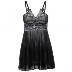 Cradle Of Goth Miss Lace Nightgown (plus Sizes Available)