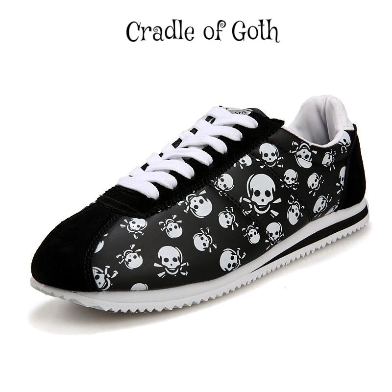 Cradle Of Goth SHOES The Ultimate Skull Sneakers 1 Cradle Of Goth SHOES The Ultimate Skull Sneakers