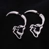 Cradle Of Goth Skull Earrings
