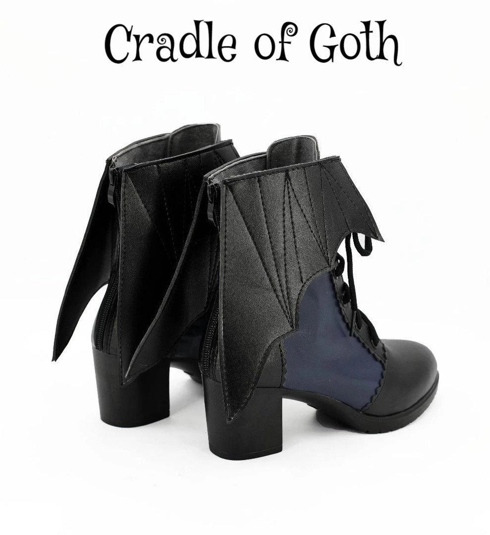 Cradle Of Goth Vampire Boots (Vegan Leather, Male And Female Available) SHOES 1 Cradle Of Goth Vampire Boots (Vegan Leather, Male And Female Available) SHOES