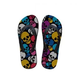 Cradle Of Goth SHOES Skull Flip-flops (smaller Sizes) 8 Cradle Of Goth SHOES Skull Flip-flops (smaller Sizes)