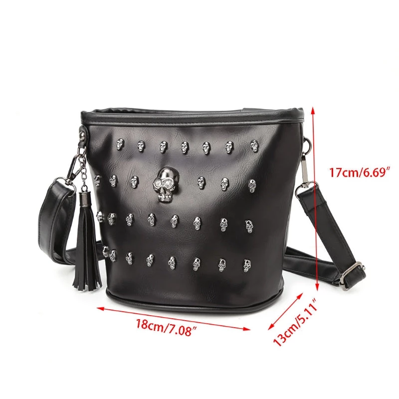 Cradle Of Goth BAGS Haunting Skull Shoulder Bag 2 Cradle Of Goth BAGS Haunting Skull Shoulder Bag