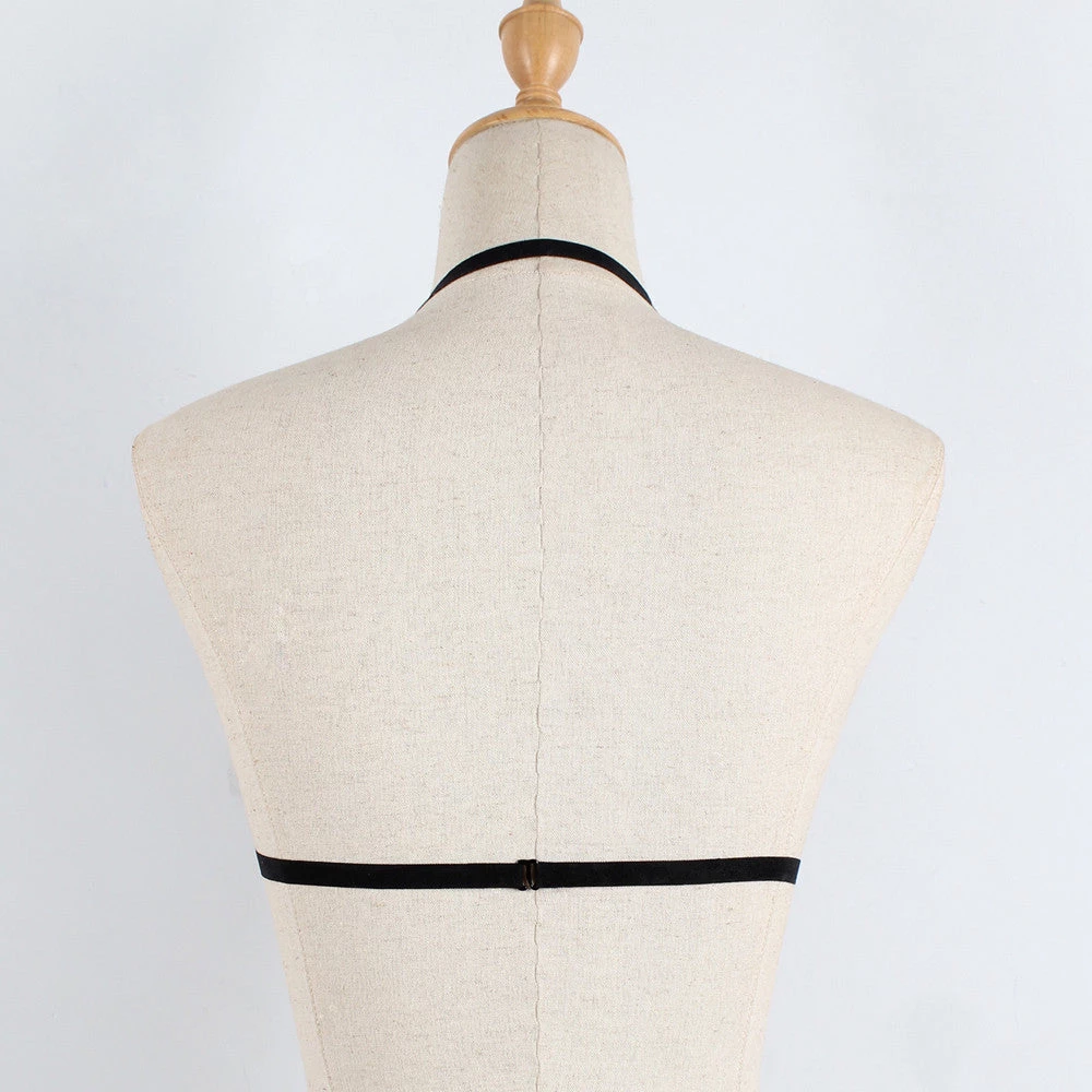 Cradle Of Goth CAGE BRAS & HARNESSES Lacy Harness Bra 2 Cradle Of Goth CAGE BRAS & HARNESSES Lacy Harness Bra