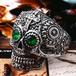 Cradle Of Goth Kapala Skull Ring RINGS