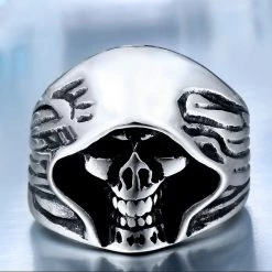 Cradle Of Goth RINGS Mysterious Death Smile Ring