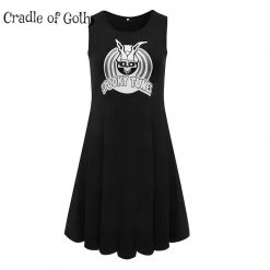 Cradle Of Goth DRESSES Spooky Tunes Dress