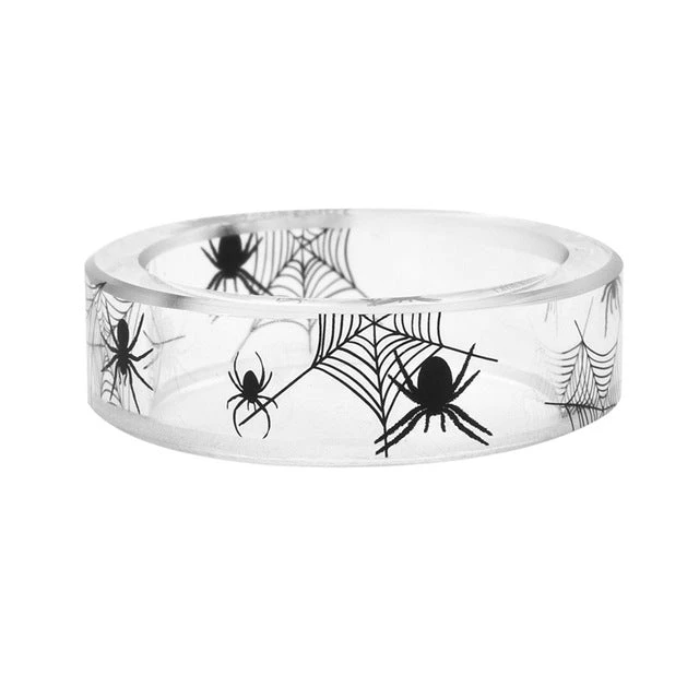 Cradle Of Goth RINGS Black Widow Ring 1 Cradle Of Goth RINGS Black Widow Ring