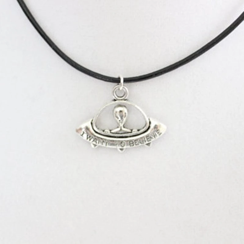 Cradle Of Goth UFO Necklace 2 Cradle Of Goth UFO Necklace