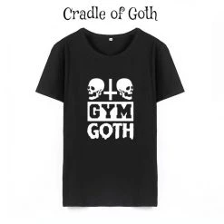 Cradle Of Goth Gym Goth T-shirt SHIRTS