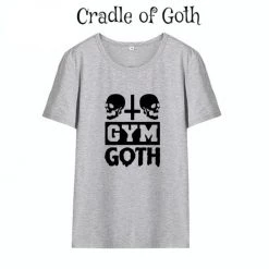 Cradle Of Goth Gym Goth T-shirt SHIRTS
