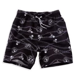 Cradle Of Goth GOTH SWIMWEAR Skulls Swimsuit