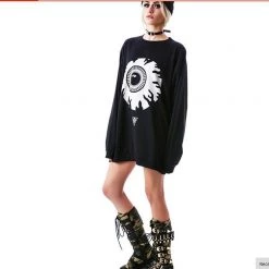 Cradle Of Goth Staring Death Eye Oversized Sweater 10 Cradle Of Goth Staring Death Eye Oversized Sweater