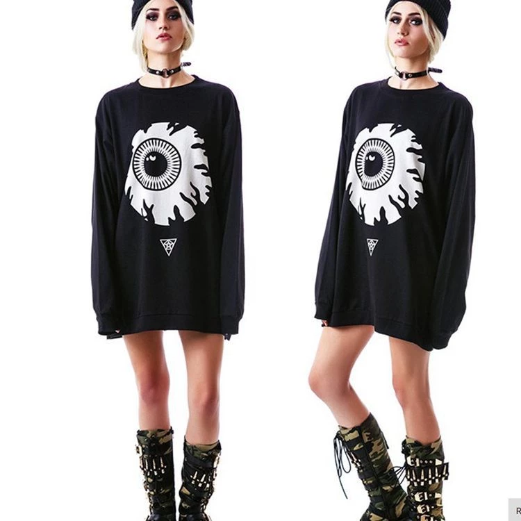 Cradle Of Goth Staring Death Eye Oversized Sweater 7 Cradle Of Goth Staring Death Eye Oversized Sweater
