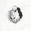 Cradle Of Goth PINS Deadly Embrace Pin