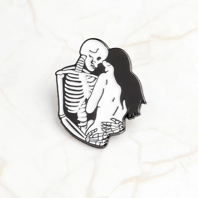 Cradle Of Goth PINS Deadly Embrace Pin 1 Cradle Of Goth PINS Deadly Embrace Pin