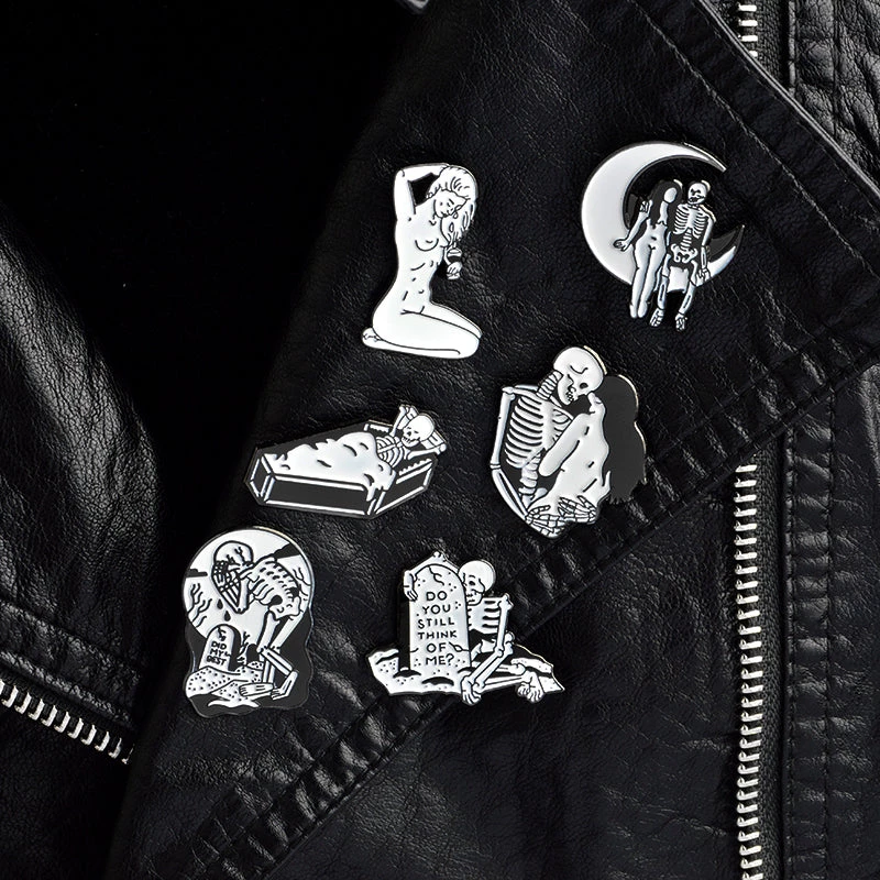 Cradle Of Goth PINS Deadly Embrace Pin 2 Cradle Of Goth PINS Deadly Embrace Pin