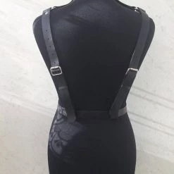 Cradle Of Goth CAGE BRAS & HARNESSES Shoulder Ring Body Harness