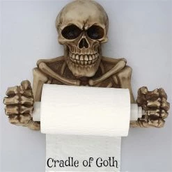 Cradle Of Goth BATH The Death Grip Toilet Paper Holder