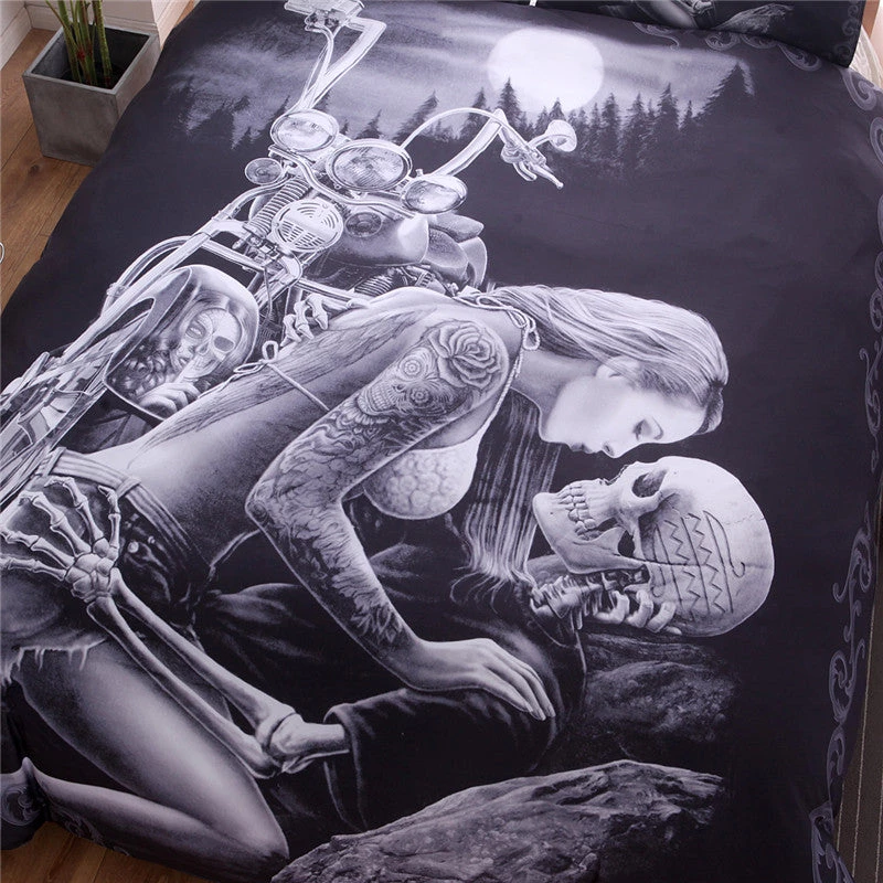 Cradle Of Goth BEDROOM Death's Kiss Sheets 7 Cradle Of Goth BEDROOM Death's Kiss Sheets