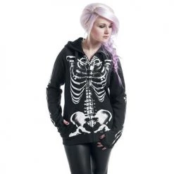 Cradle Of Goth Skeleton Hoodie (plus Size Available)