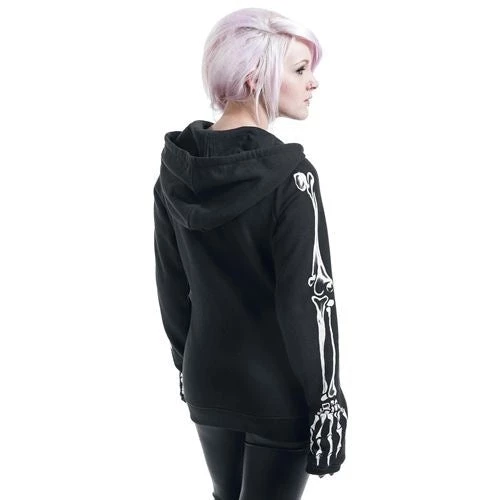 Cradle Of Goth Skeleton Hoodie (plus Size Available) 4 Cradle Of Goth Skeleton Hoodie (plus Size Available)