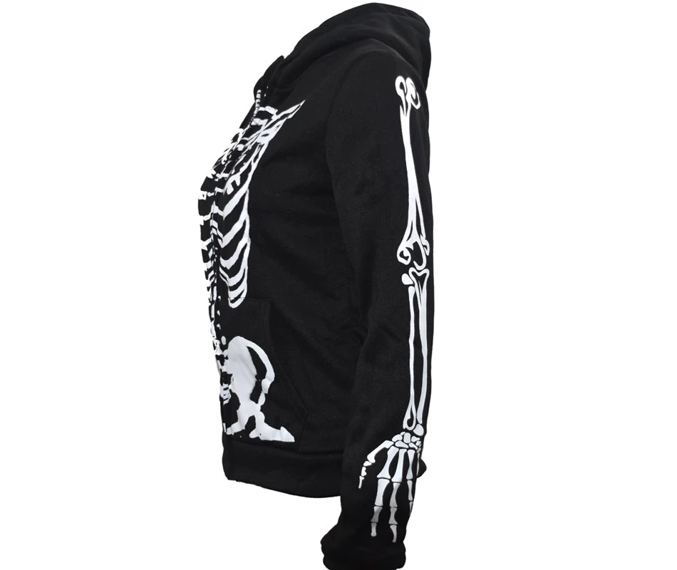 Cradle Of Goth Skeleton Hoodie (plus Size Available) 3 Cradle Of Goth Skeleton Hoodie (plus Size Available)