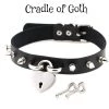 Cradle Of Goth Spiked Love Choker