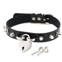 Cradle Of Goth Spiked Love Choker