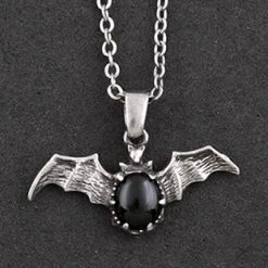 Cradle Of Goth Bat Necklace