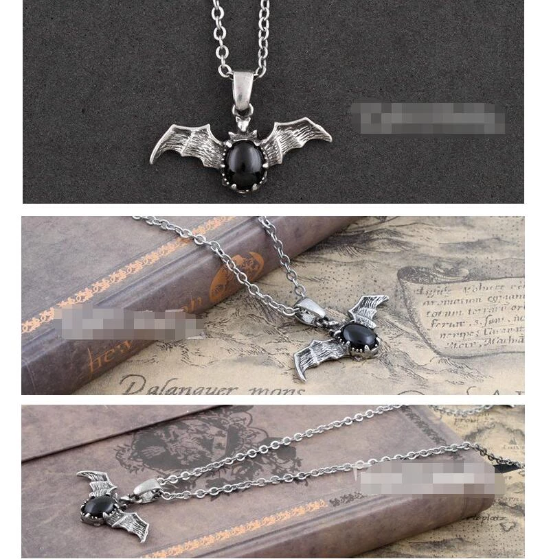 Cradle Of Goth Bat Necklace 2 Cradle Of Goth Bat Necklace