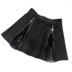 Cradle Of Goth Lace Skirt