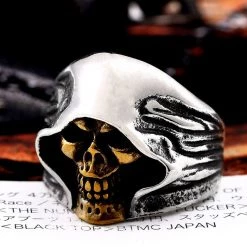 Cradle Of Goth RINGS Mysterious Death Smile Ring