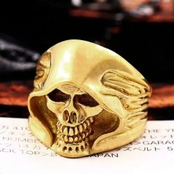 Cradle Of Goth RINGS Mysterious Death Smile Ring