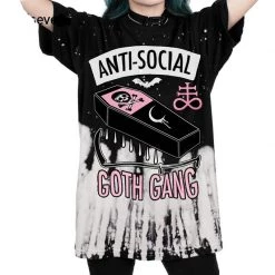Cradle Of Goth Anti-Social Goth T-shirt