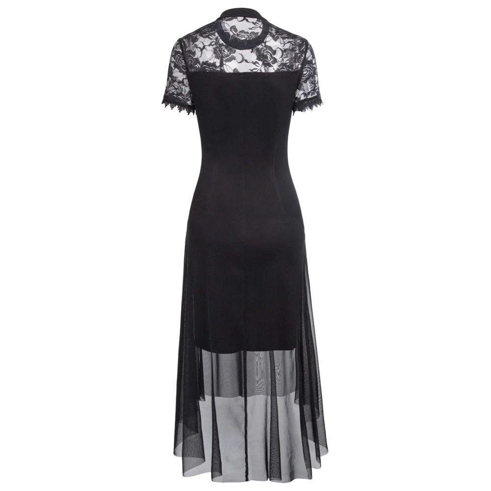 Cradle Of Goth Elegant Temptress Dress DRESSES 3 Cradle Of Goth Elegant Temptress Dress DRESSES