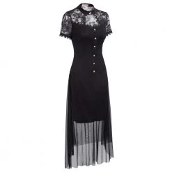 Cradle Of Goth Elegant Temptress Dress DRESSES 11 Cradle Of Goth Elegant Temptress Dress DRESSES