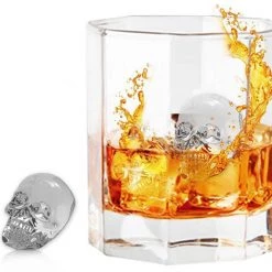 Cradle Of Goth 3D Skull Ice Cube Mold