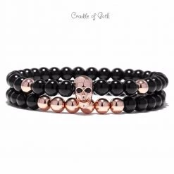 Cradle Of Goth BRACELETS Death Charm Bracelet