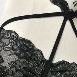 Cradle Of Goth CAGE BRAS & HARNESSES Lady Lace