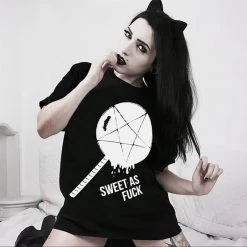 Cradle Of Goth SHIRTS Sweet AF T-shit
