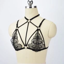 Cradle Of Goth CAGE BRAS & HARNESSES Harajuki Cage Bra Harness 10 Cradle Of Goth CAGE BRAS & HARNESSES Harajuki Cage Bra Harness