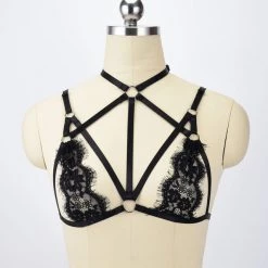 Cradle Of Goth CAGE BRAS & HARNESSES Harajuki Cage Bra Harness 12 Cradle Of Goth CAGE BRAS & HARNESSES Harajuki Cage Bra Harness