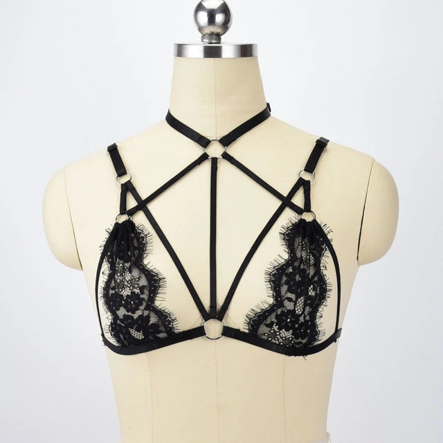 Cradle Of Goth CAGE BRAS & HARNESSES Harajuki Cage Bra Harness 4 Cradle Of Goth CAGE BRAS & HARNESSES Harajuki Cage Bra Harness