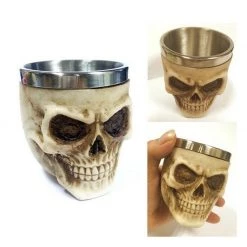 Cradle Of Goth Smiling Skull Cup