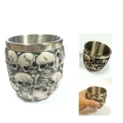 Cradle Of Goth Smiling Skull Cup