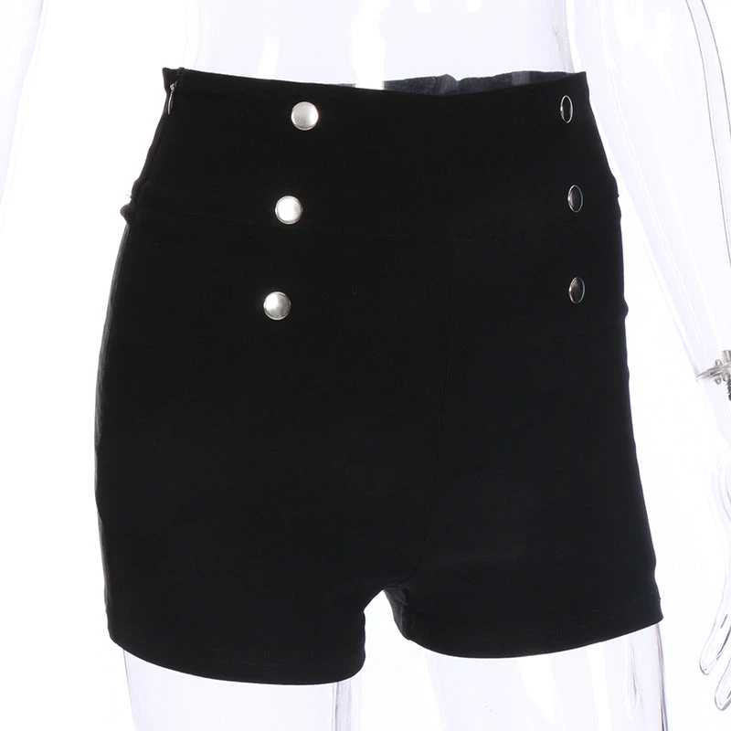 Cradle Of Goth High-Waist Shorts PANTS 7 Cradle Of Goth High-Waist Shorts PANTS