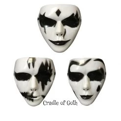 Cradle Of Goth Faces From The Underground Masks (3 Pieces) MISCELLANEOUS