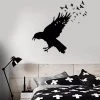 Cradle Of Goth WALL DECOR Deadly Flock Wall Sticker